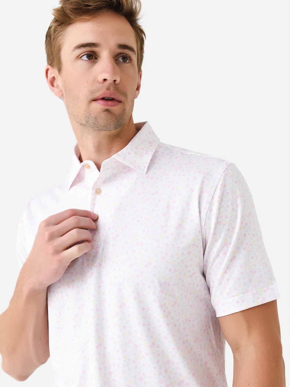 Peter Millar | Utopia Burger Performance Golf Polo | Summer Comfort |Size XL